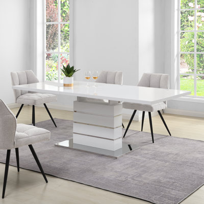 Adcock 90 cm Extendable Rectangular Dining Table
