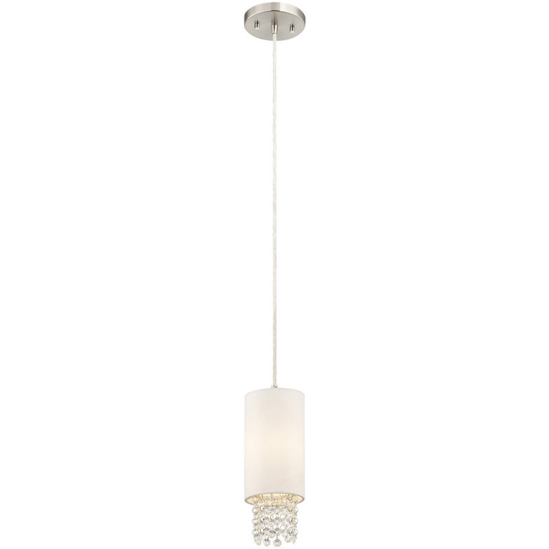 Luminaire suspendu tambour 1 lumière Eutiquio