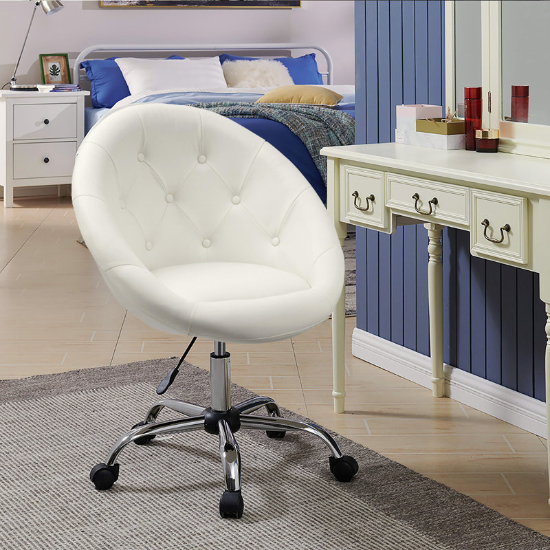 Chaise de travail Azalie, Blanc