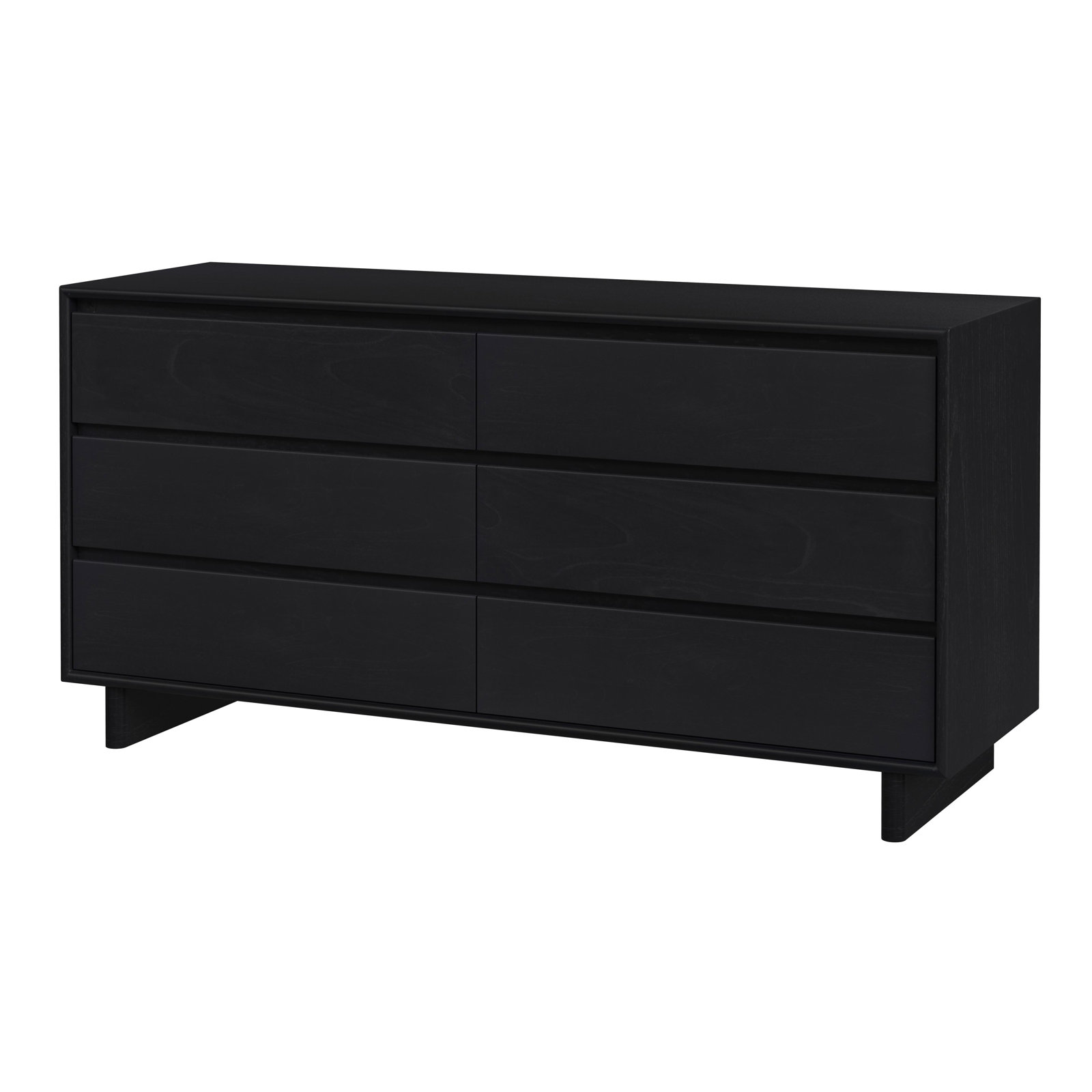 Soleil 6 - Drawer Dresser, Black