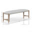Banc couleur sable