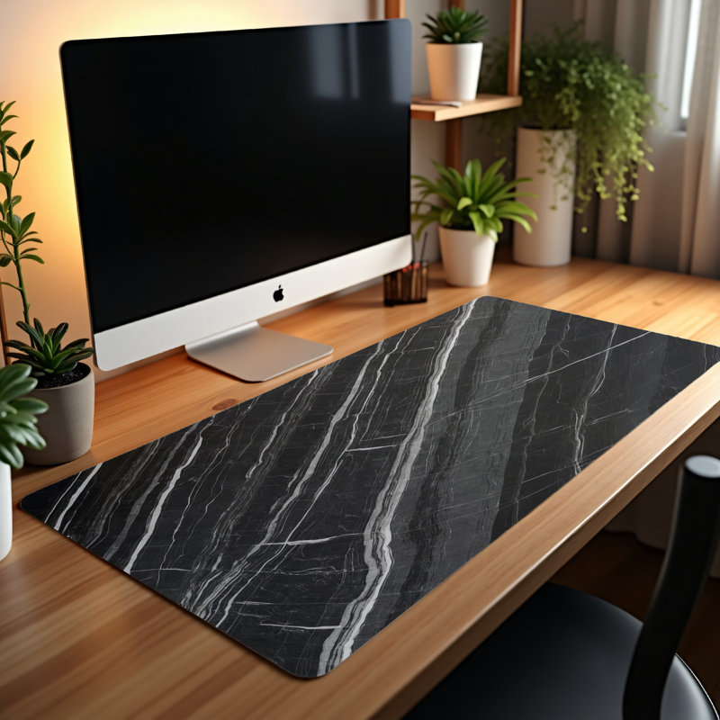 Polyester Desk Pad, 14.4x12.1