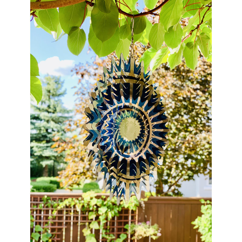 Wrought Studio™ Curameng 3D Hanging Spiral Nova Splash Rotator | Wayfair