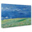 Wheatfield Under Thunderclouds by Vincent Van Gogh - Wrapped Canvas Painting-64082354