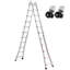 Telescoping Ladder A Frame 20.5FT / 6230 Mm Extension Multi-Function For Homework