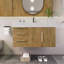 Meuble-lavabo mural simple 35 po Marijke-103068449