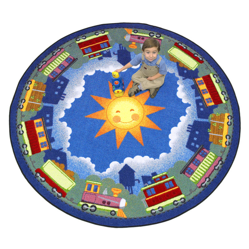 Tapis Just for Kids In Entraînement, Ovale 7 pi 8 po x 10 pi 9 po