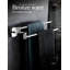 Porte-serviettes de bain rotatif en acier inoxydable 304 avec barres doubles réglables - Organisateur de salle de bain mural sans perceuse pour douche ou comptoir
