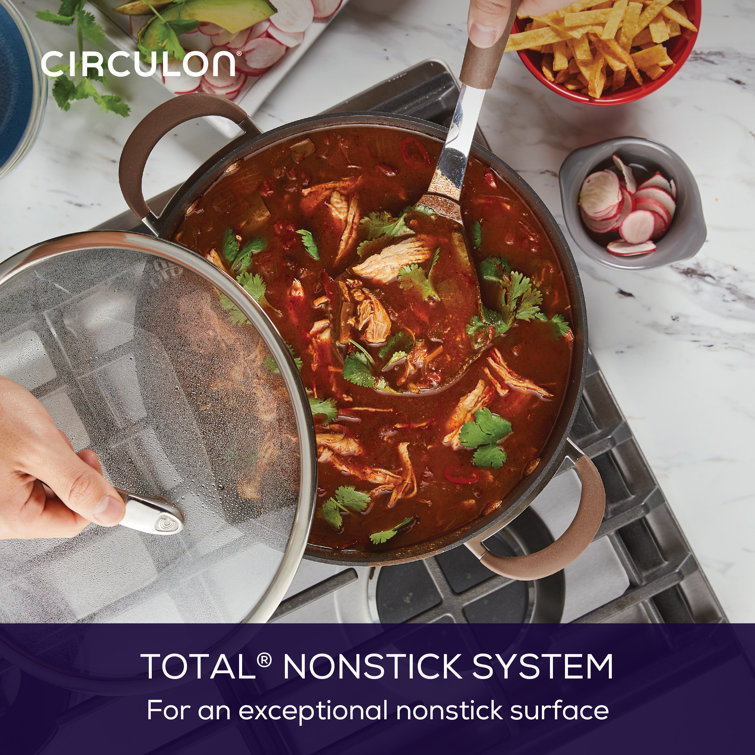 Circulon Symmetry 11.03 in. Non Stick Hard-Anodized Aluminum