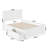 Amear Solid Wood Storage Platform Bed with Under Bed Drawers-1622831408-1622831410