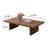 Modern Wood Coffee Table, Rectangler Sled Coffee Table for Livingroom-460332410-440808984