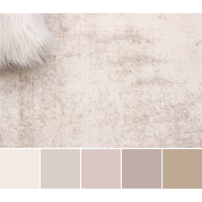 Gouveia Grey Rug, Rectangle 5' x 8'