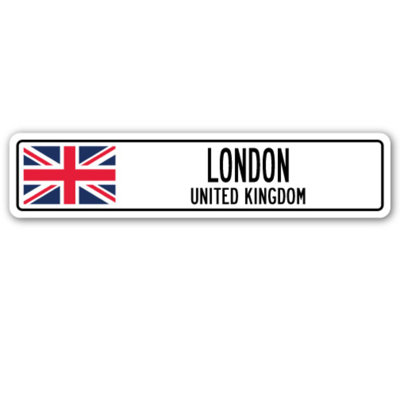 Enseigne londonienne des Britanniques britanniques Brits Flag City