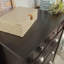 Commode 4 tiroirs, finition noire