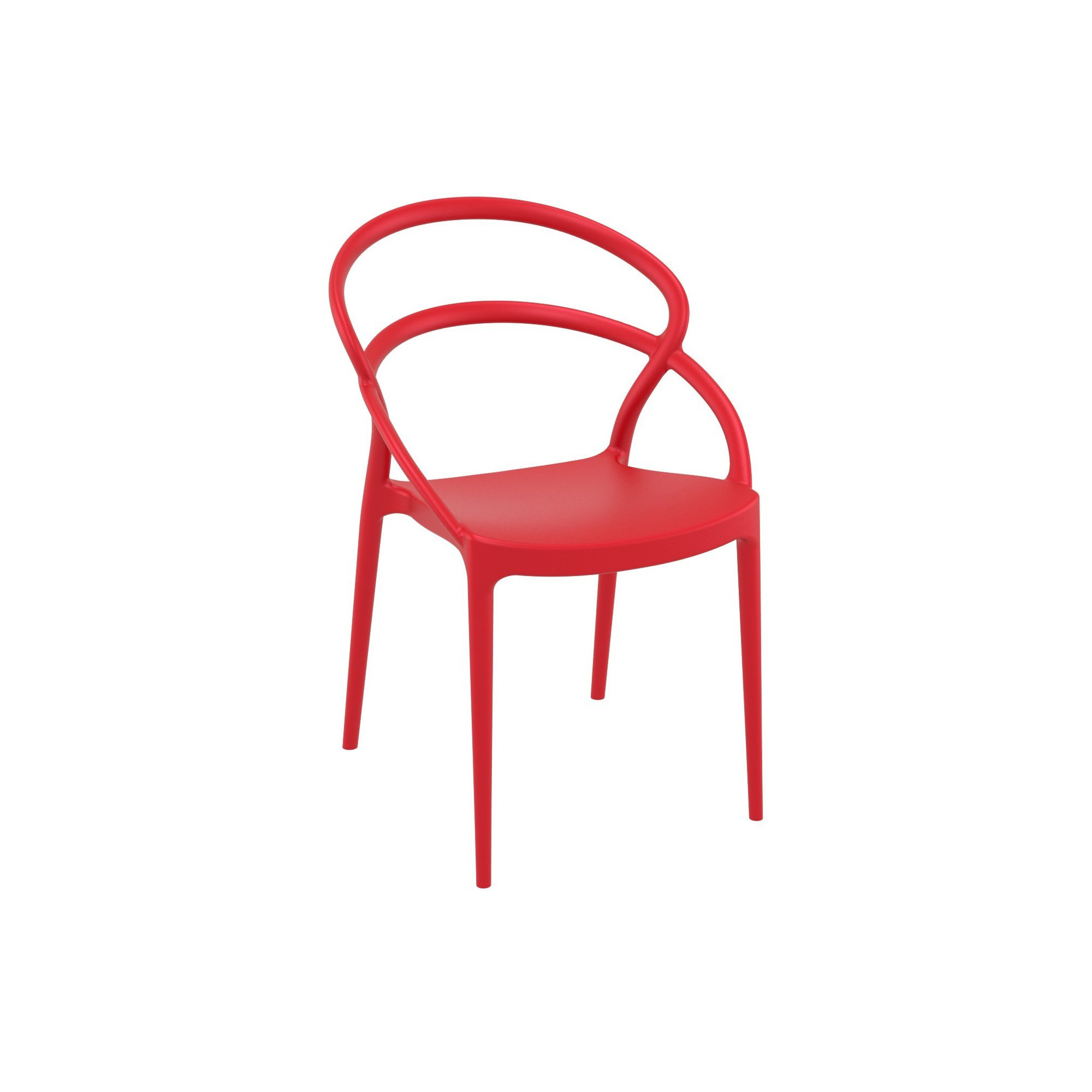Farrah Grover 2 Person Seating Set, Red
