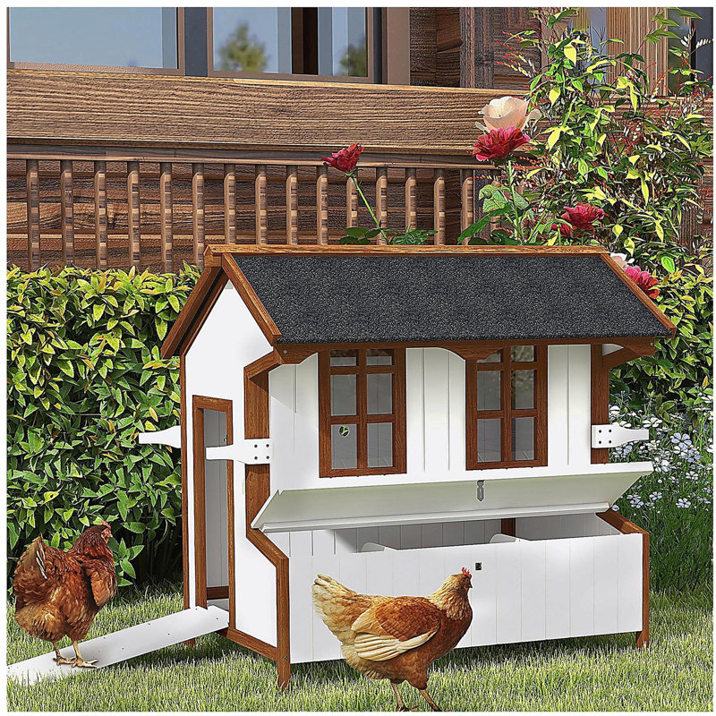 Poulailler en bois de 47 po PawHut