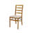 Stakmore Shaker Ladder Back Folding Chair, Oak Frame with Blush Fabric-128730255