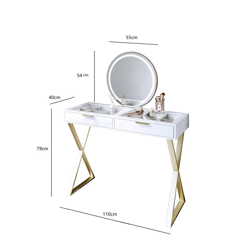 Dressing Table with Mirror