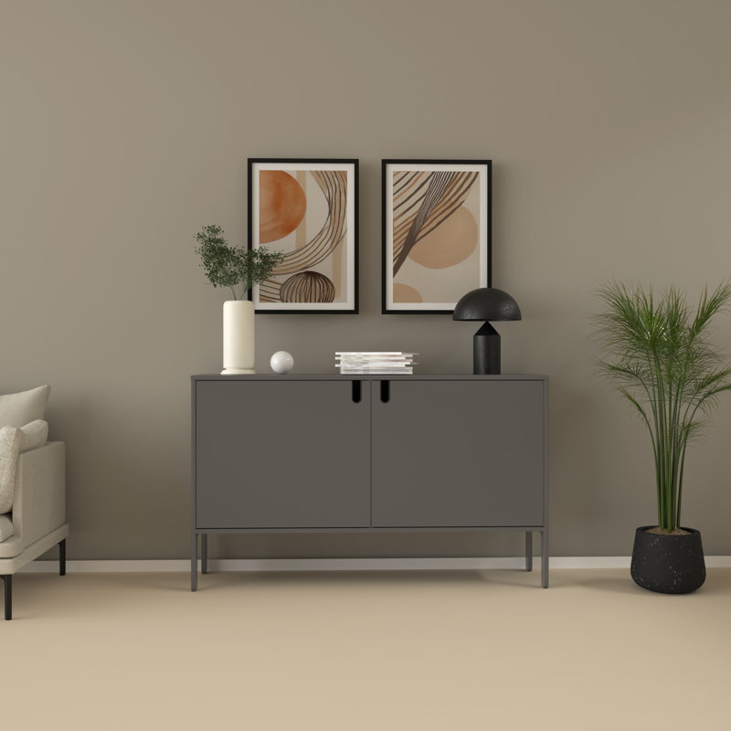 Buffet de 58,2 po de largeur Houghtaling, gris