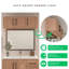 Armoire murale supérieure 36 po Victoria (droite)-1591455913