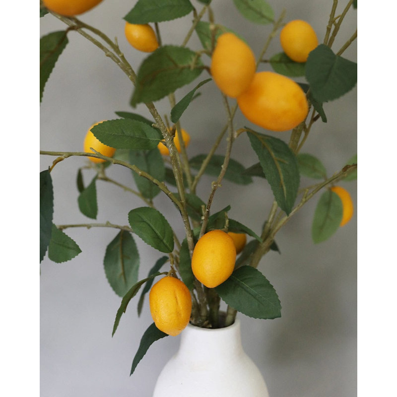 Branche de citron artificielle 37,5 po