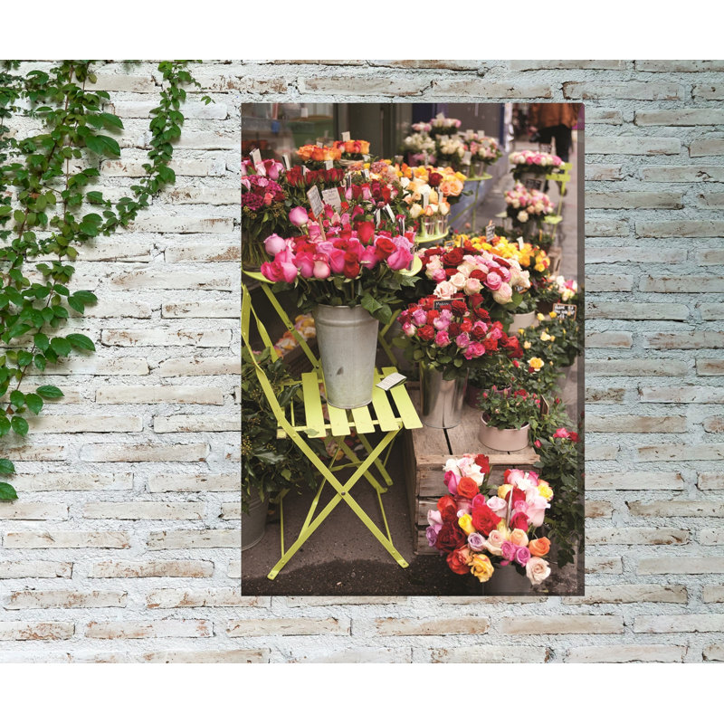 Décoration murale d'extérieur Flower Shop