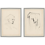 Muse I & II Giclee Print by Carrier And Company