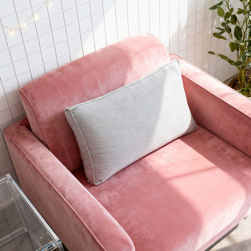 Light Grey Backrest Cushion