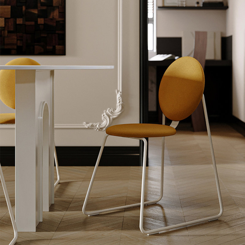 Ensemble de table à manger de style français rétro de style crème, H 29,5 po x L 63 po x l 31,5 po