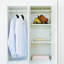 Système d'organisation modulaire en bois avec miroir