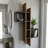 Everett Geometric Floating 6 Piece Wall Shelf - Accent Shelf