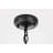 Almaha 12 inch Outdoor Pendant in Black