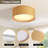 Addae 15.7" W 3-Light Dimmable Acrylic Shade Flush Mount-1874465116