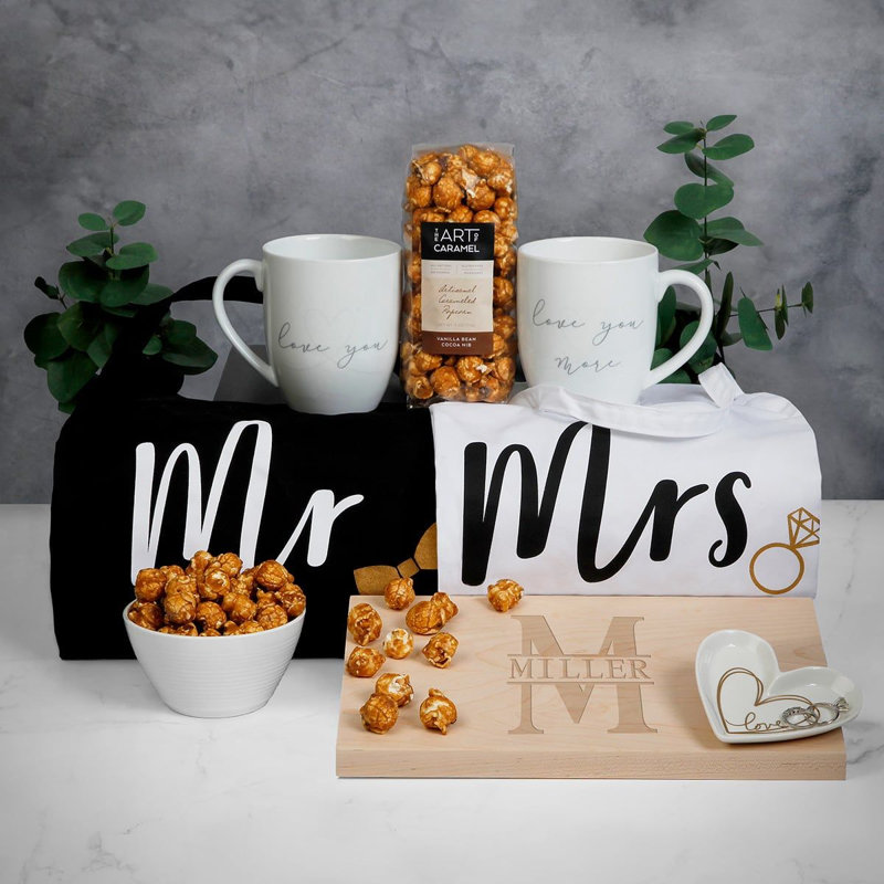 Panier de mariage Happily Ever After - Idées de cadeaux de mariage parfaites, Oui