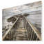 «Wooden Pier on North Irish Coastline», reproduction d'impression-35125716-35125711