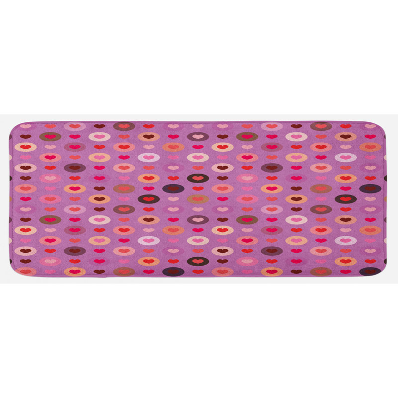 Tapis de cuisine abstrait