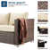 Bhairavi 6 - Person Modular Patio Conversation Sets with Cushions