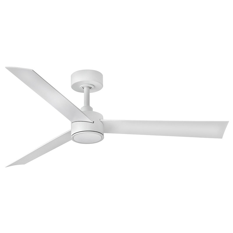 Hinkley Speck Ceiling Fan, White, Matte White