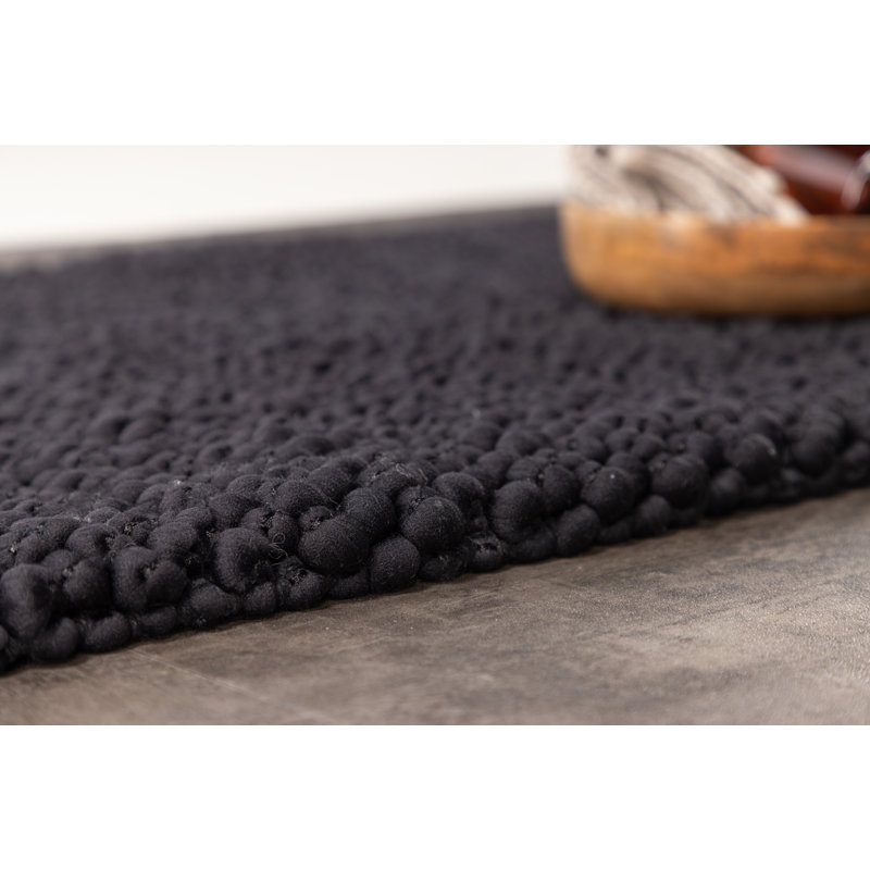 Asijah Indoor Doormat, Black