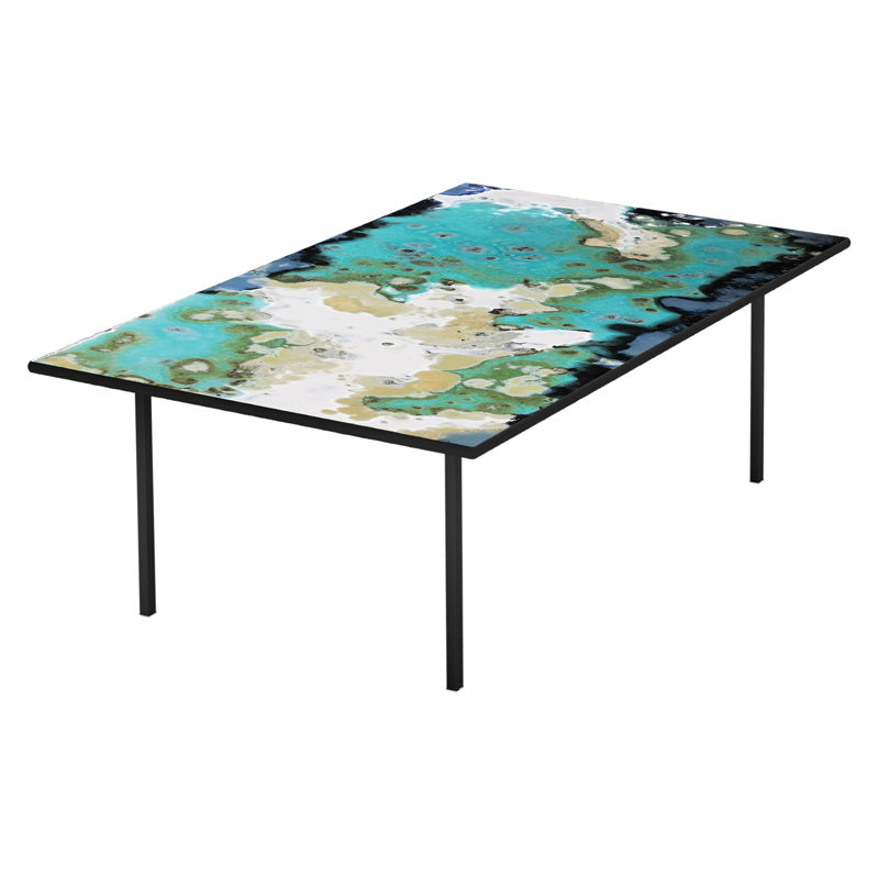 Etna Outdoor Coffee Table, Ocean Collision