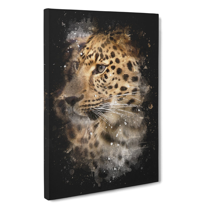 Leopard Vol.1 - Wrapped Canvas, 60cm H x 40cm W x 3cm D