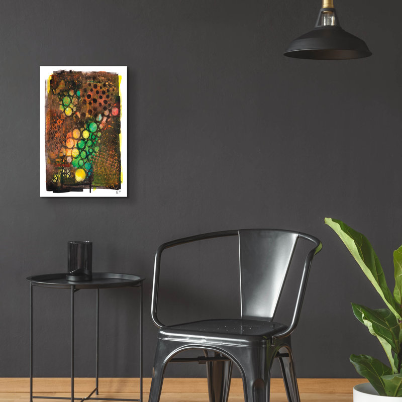  «Beliefs 3» par Laura Gibson, art mural en verre acrylique, H 24 po x l 16 po