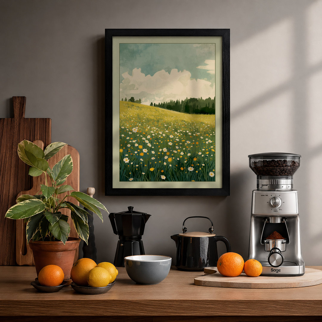Wildflower Meadow Botanical - Framed Print