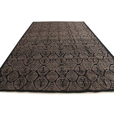 9x12 Pham Black Rug
