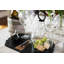 Glass Cloche Food Cover, Ring Handle, Small-1242998155