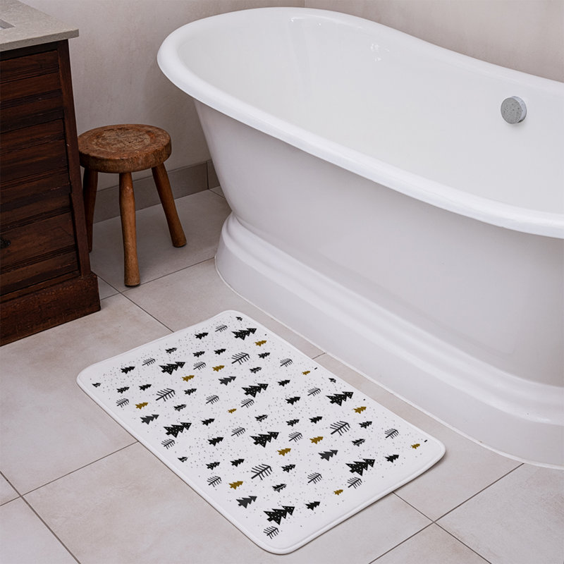 Paisley Non-Slip Shower Mat