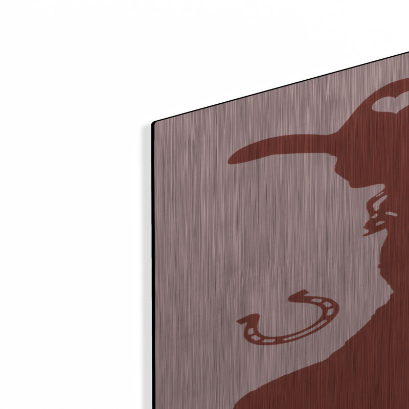 Art mural en métal Foundry Select, H 36 po x l 24 po