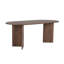Table de salle à manger ovale - l 79 po x H 30 po x P 35 po - noyer / chêne / pin atlantique-1518555950