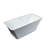 55'' x 28.5'' Freestanding Soaking Acrylic Bathtub