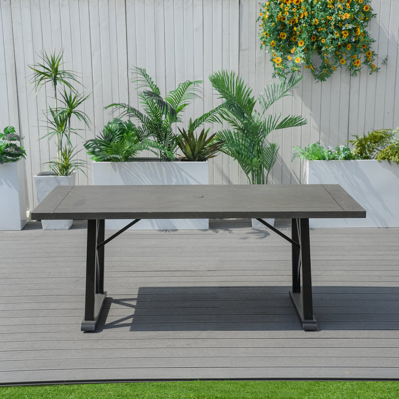 Table de salle à manger d'extérieur Rothmuller